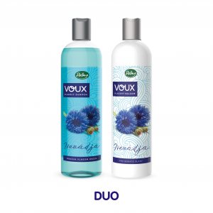 VOUX DUO šampón a balzam s extraktom z kvetu nevädze